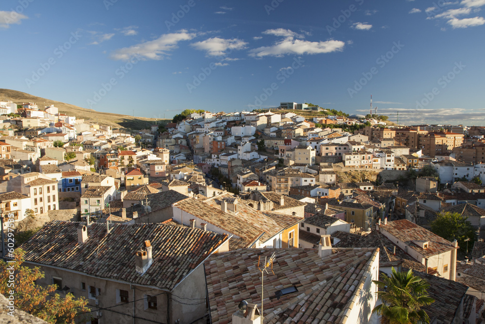 panoramic view of small city