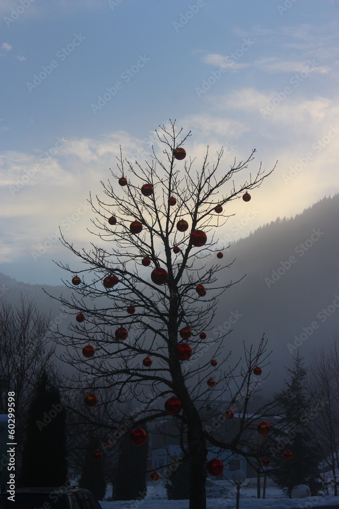 Obraz premium geschmückter Baum