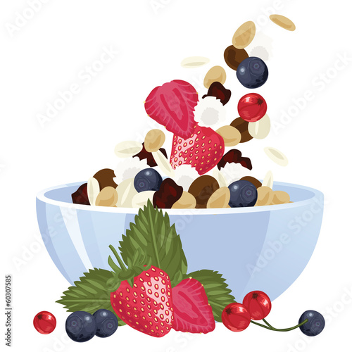 Muesli with Berries