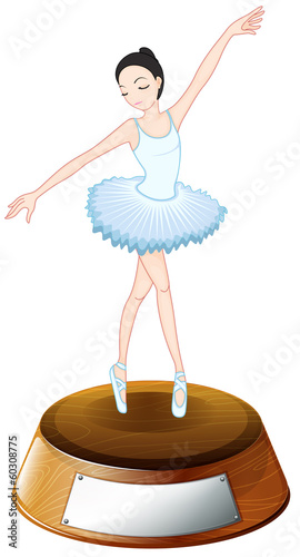A ballerina trophy