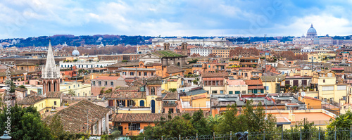 Italy. Rome. Rome skyline. Panorama