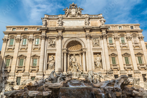 Trevi Fountain - famous landmark in Rome