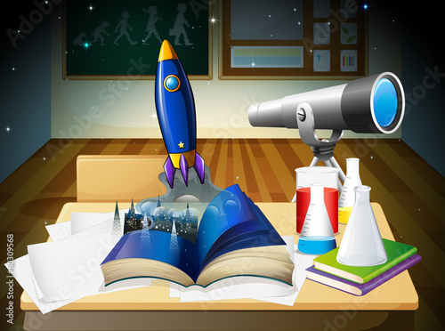 A laboratory room