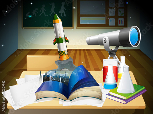 A science laboratory