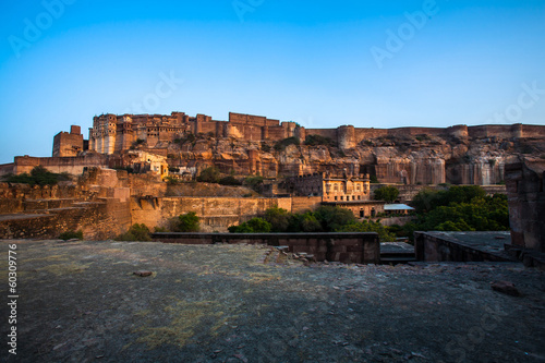 Mehrangarh Fort  Jodhpur  Rajasthan  India