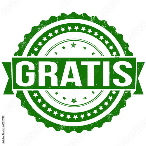 Gratis stamp