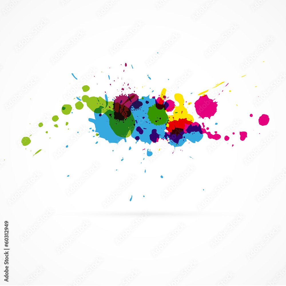 Taches De Peinture Stock Vector Adobe Stock