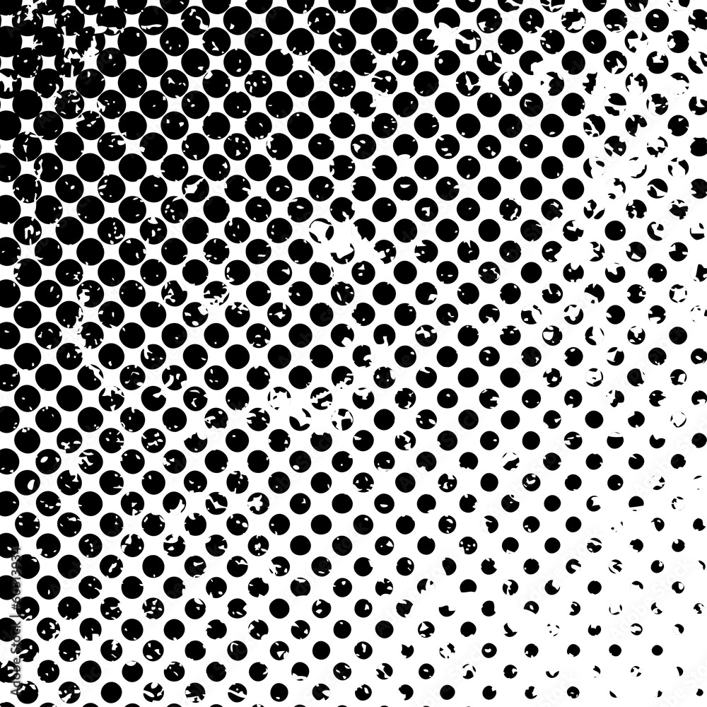 Grunge halftones background