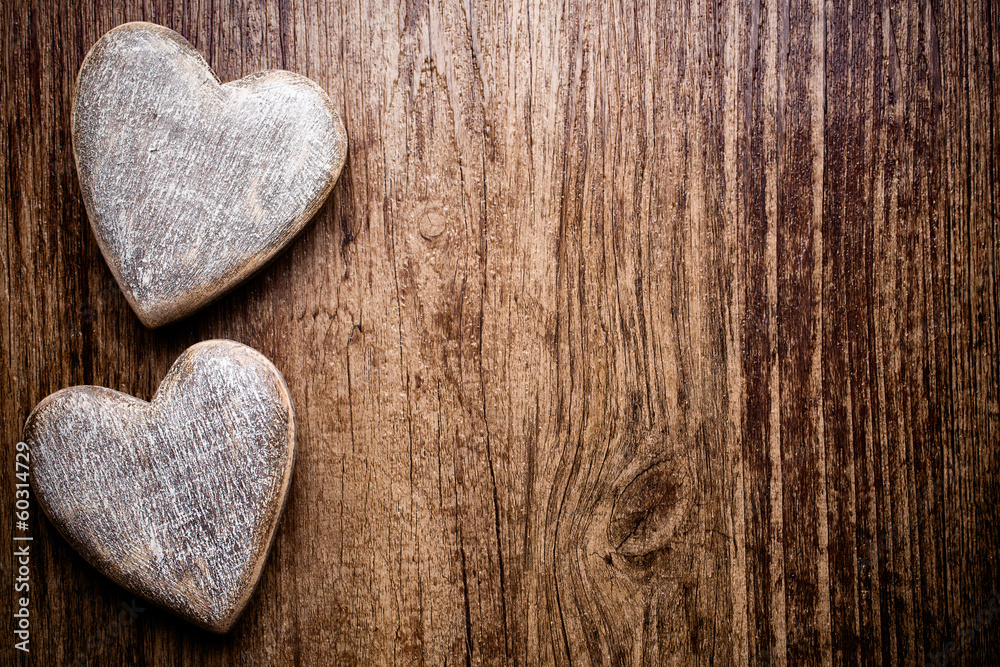 Obraz premium Vintage heart.