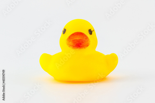 Yellow rubber duck.