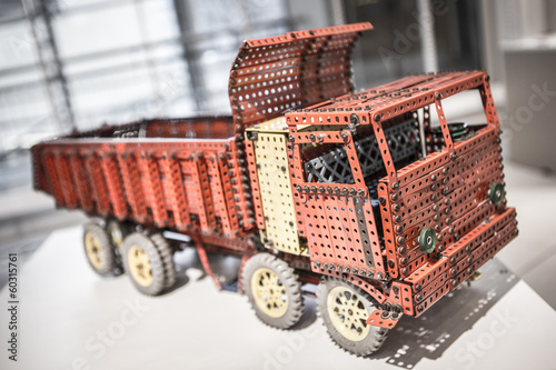 Metal toy truck photo