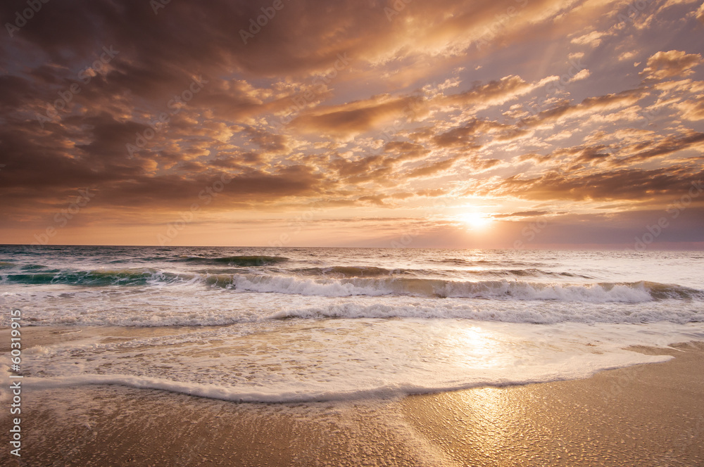 Florida Coastal Sunrise reflects its tropical beauty