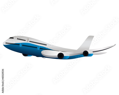 Large passenger plane