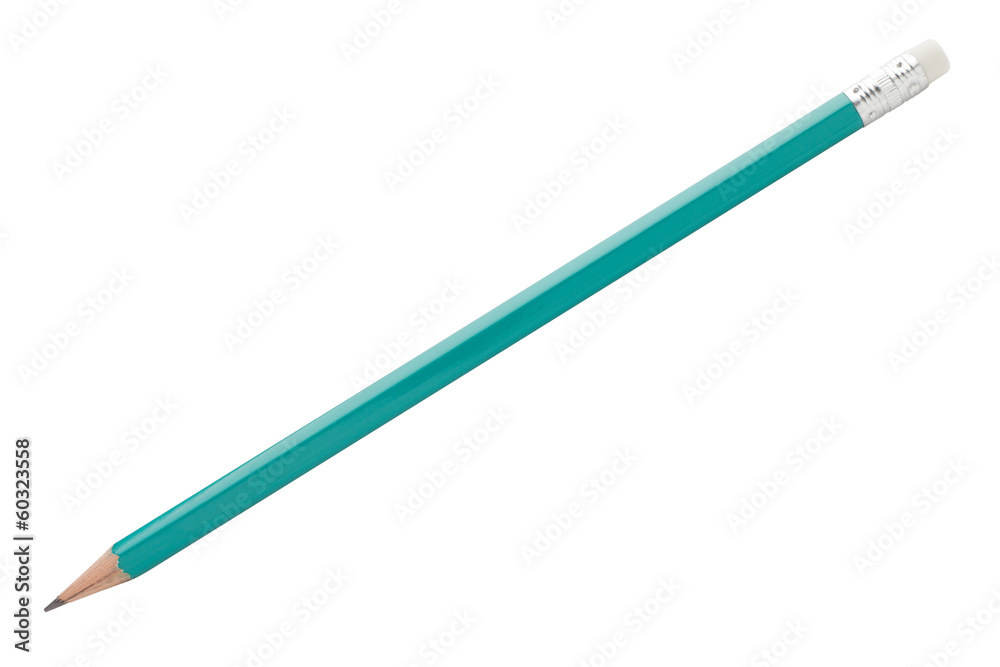 Pencil isolated on pure white background Pencil isolated on pure white background