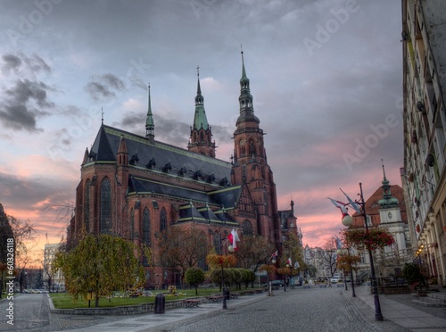 St. Peter and st. Paul cathedral in Legnica Poland