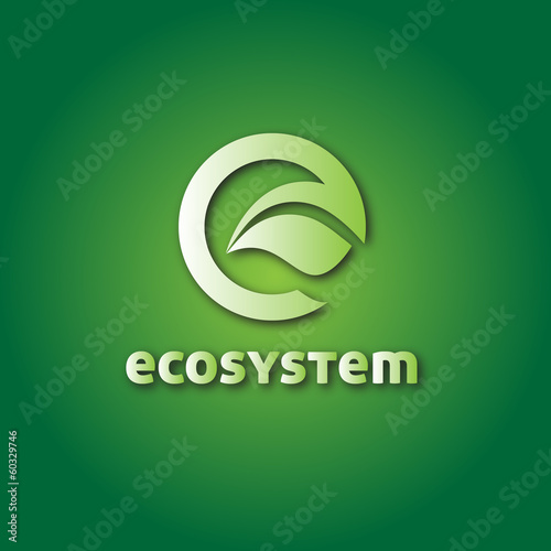 Eco Letter E Logo