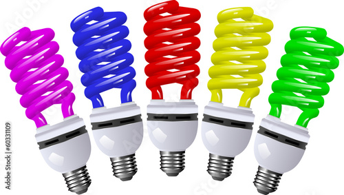 Energy saving lamp color