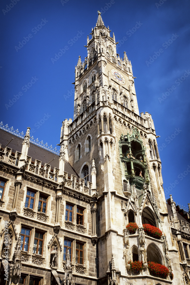 Fototapeta premium munich city hall