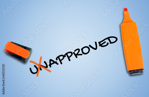 Unapproved word