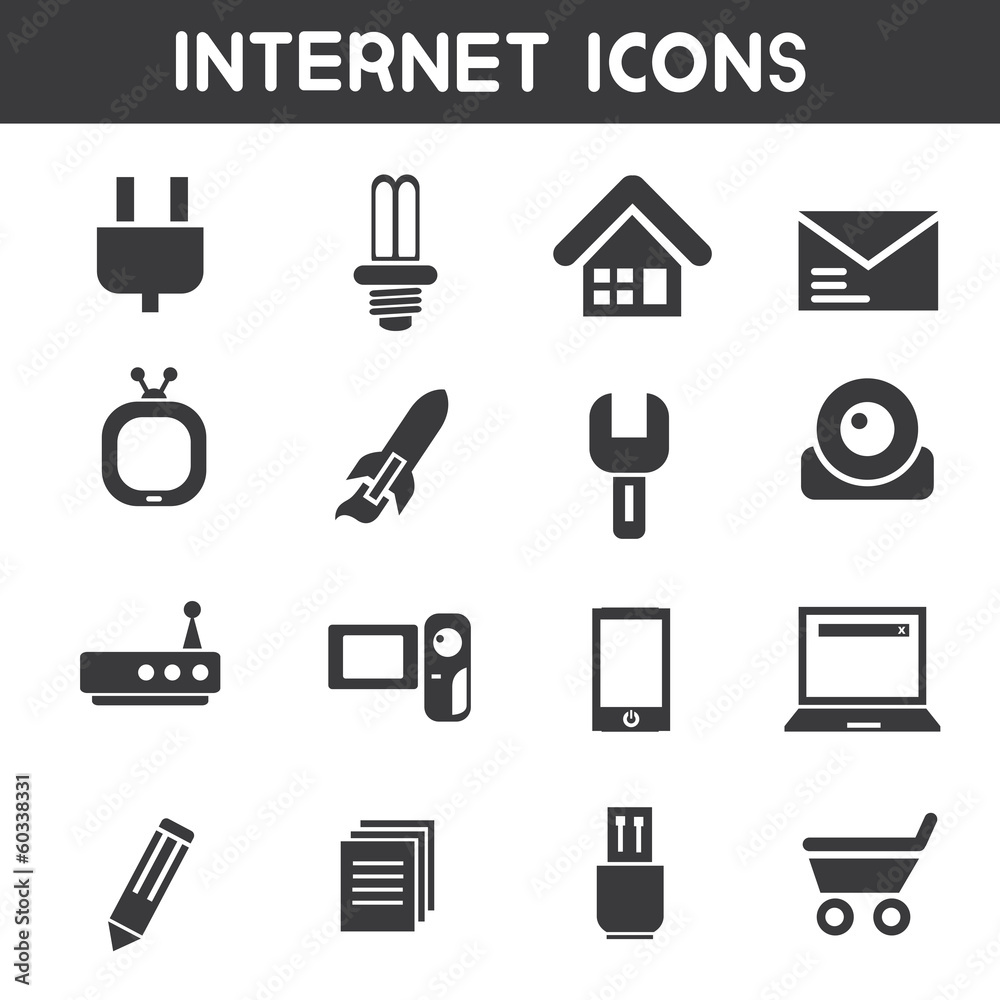 internet icons internet icons