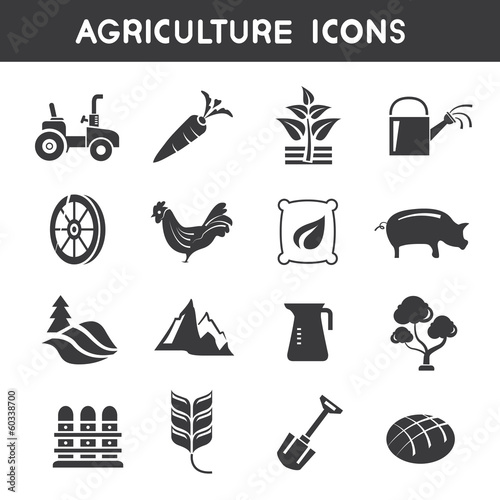 agriculture icons