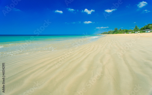 Texture of sand on the beach