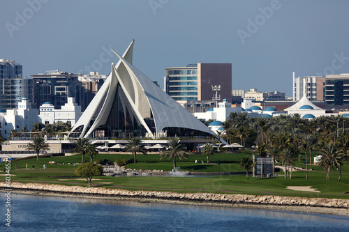 Dubai Creek Golf Course and Yacht Club. United Arab Emirates photo