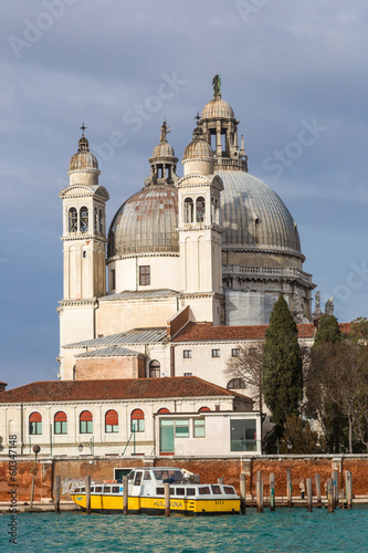 Santa Maria della Salute church in Venice, Italy.