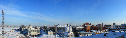Вид на город Казань