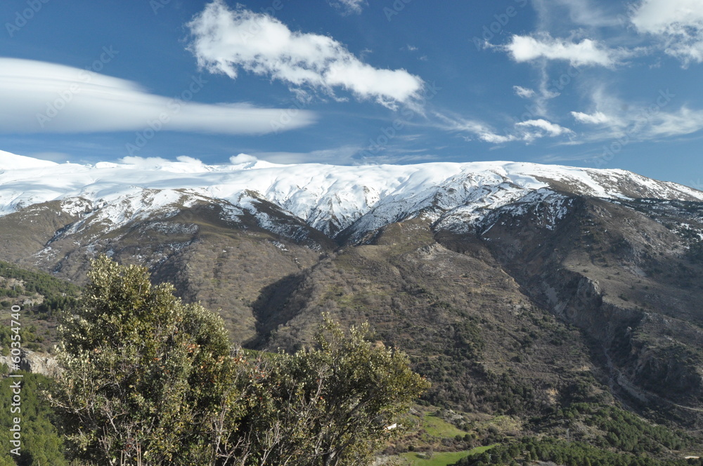 Sierra Nevada mountains in southern Spain, near Pradollano