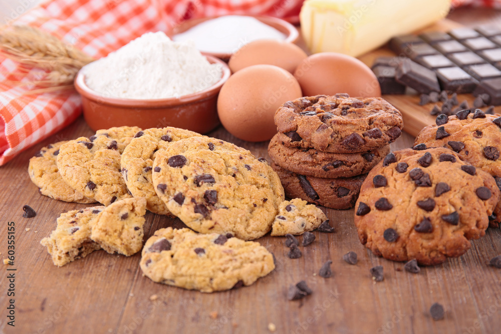 cookies and ingredients cookies and ingredients