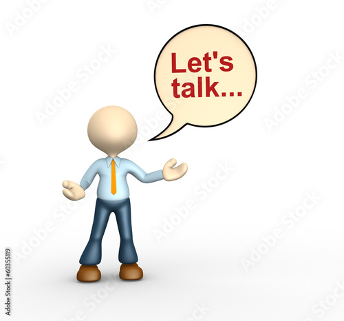 Let's talk