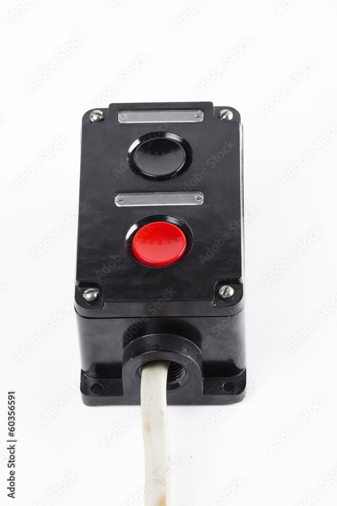 Fototapeta premium control on the white background