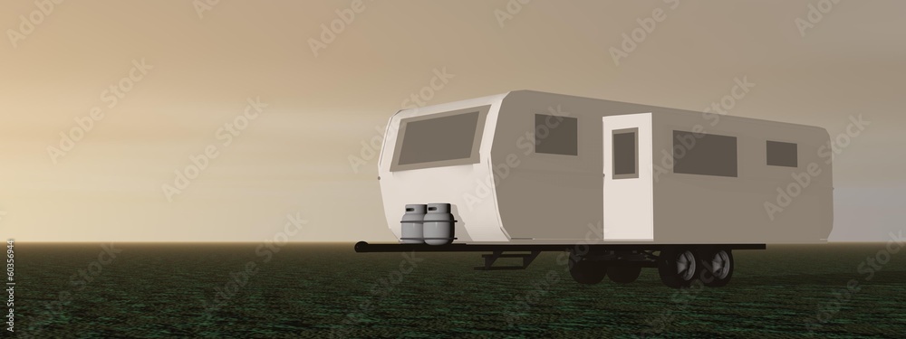 Caravan - 3D render