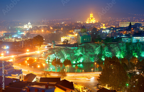 Tbilisi skyline