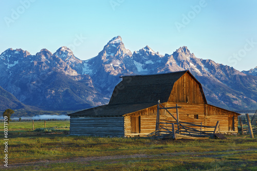 Holzhütte im Grand Teton