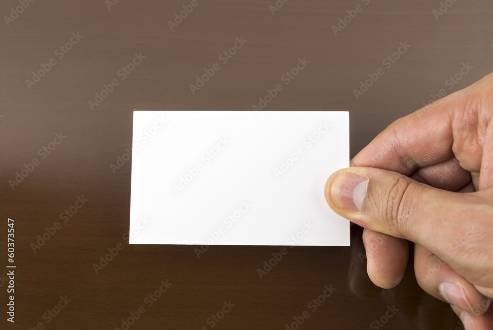 holding a blank placard holding a blank placard