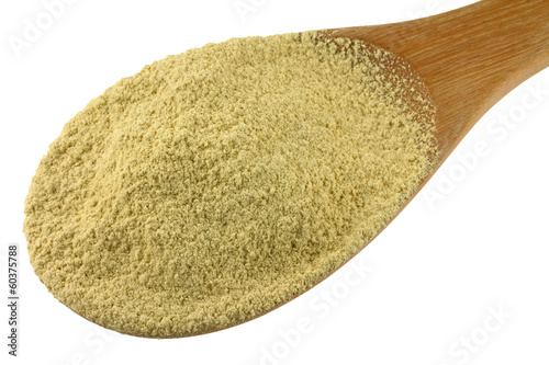 A spoon of find ground Thanaka Powder photo