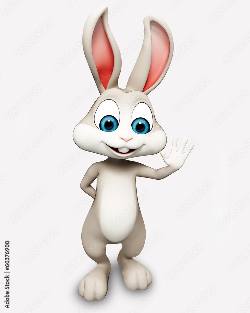 Obraz premium Happy bunny