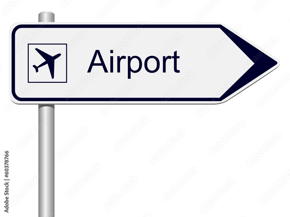 Sign airport Sign airport