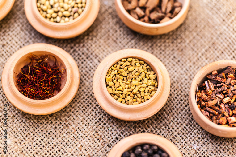 Different spices