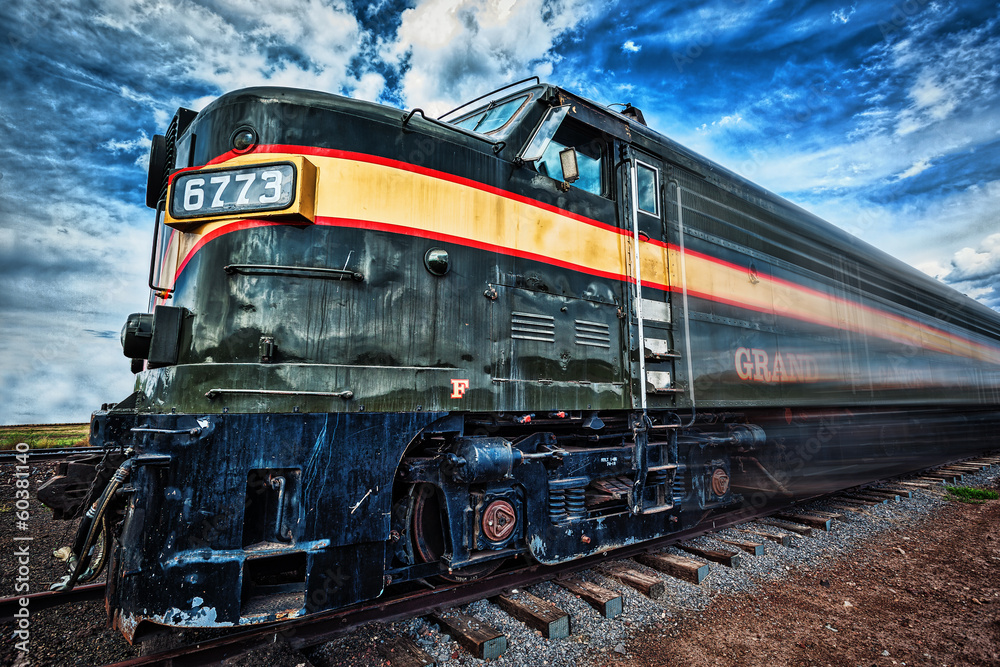 Obraz premium Grand Canyon train