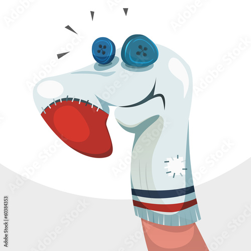 Sock Puppet Character