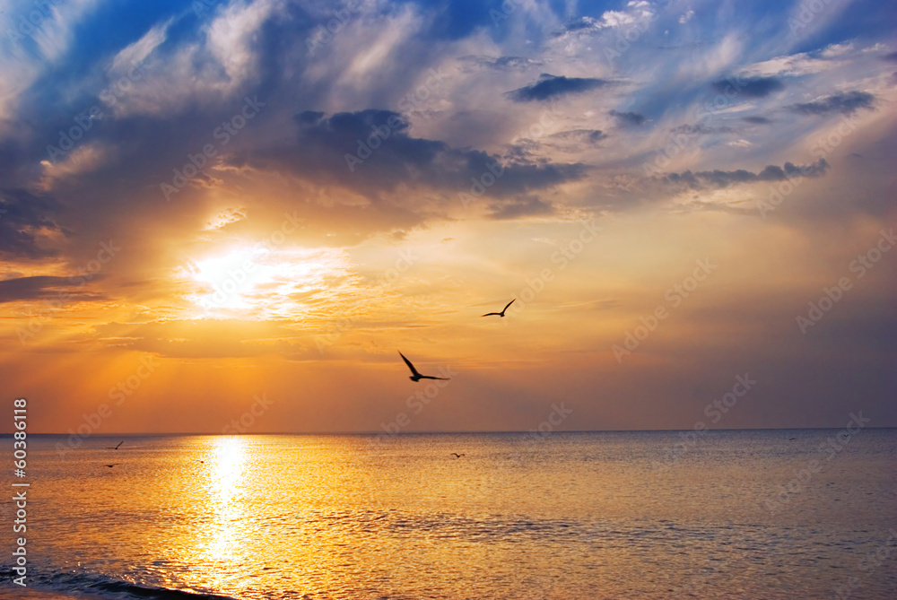 sunrise at sea sunrise at sea