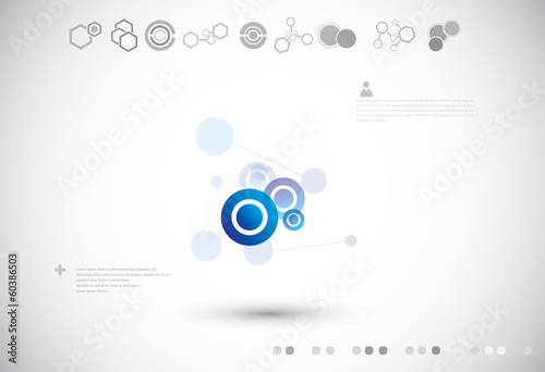 Molecular structure or  cell connection