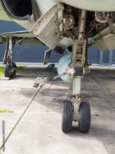 Jet fighter undercarriage © hipproductions