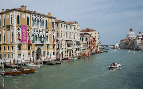 Palaces along the Grand Canal in Venice © hipproductions