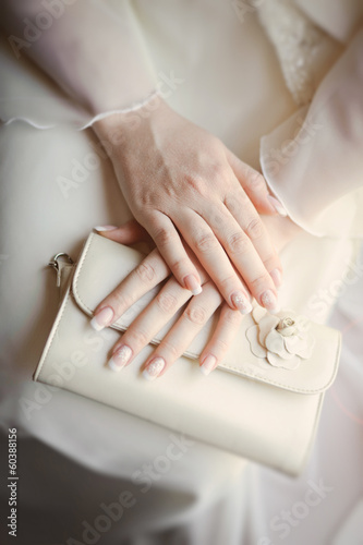 bride's arms