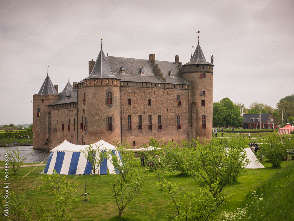 Muiderslot Castle in the Netherlands