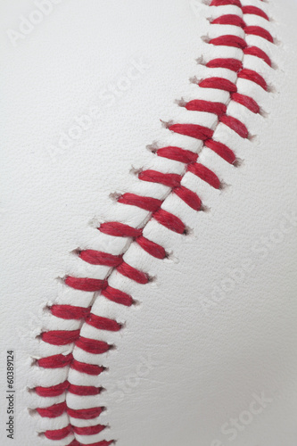 Canvas Print Baseball detail